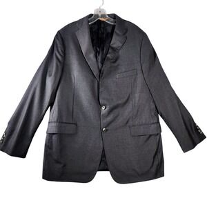 Hickey Freeman x Loro Piana‎ Tasmanian Blazer Men's 38 Gray Super 150s Wool